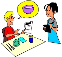 <p>Gọi món, đặt hàng</p>