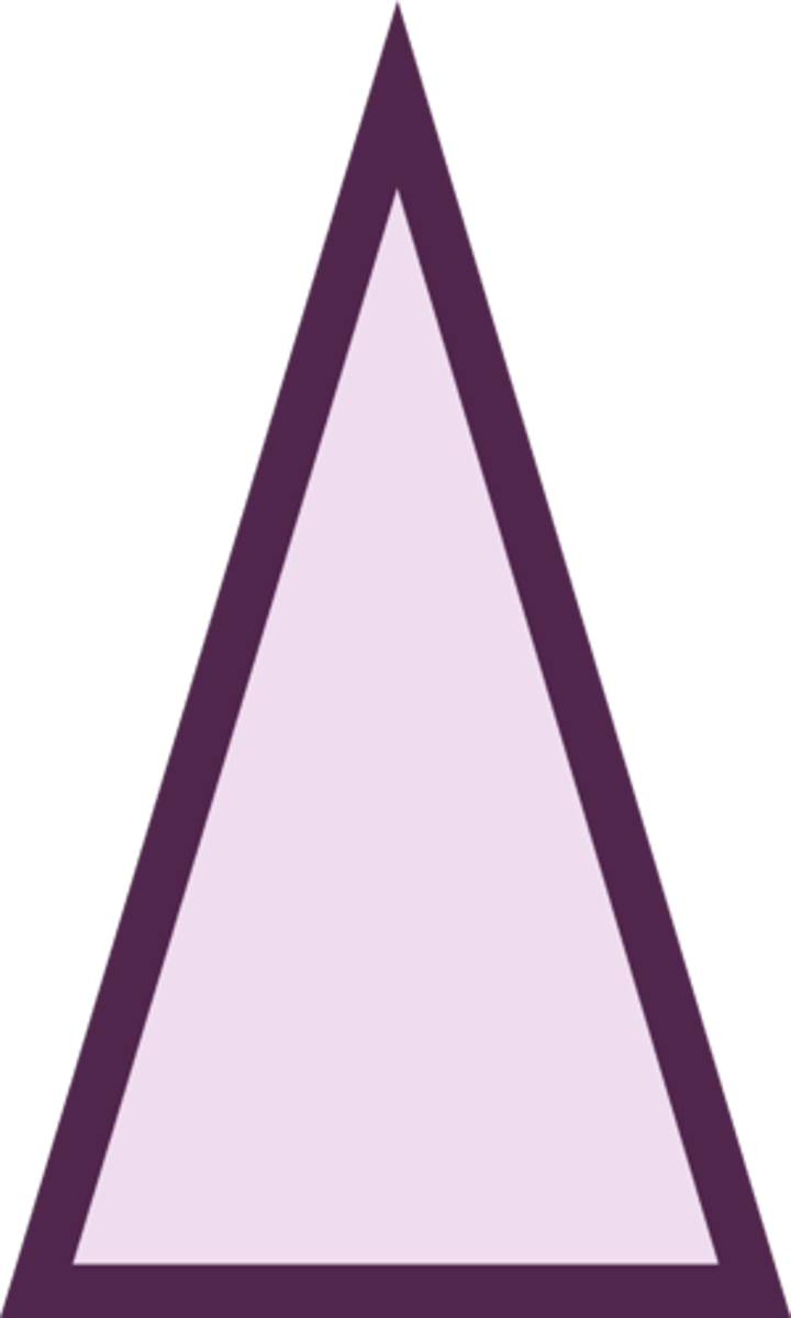 <p>a triangle with two congruent sides</p>