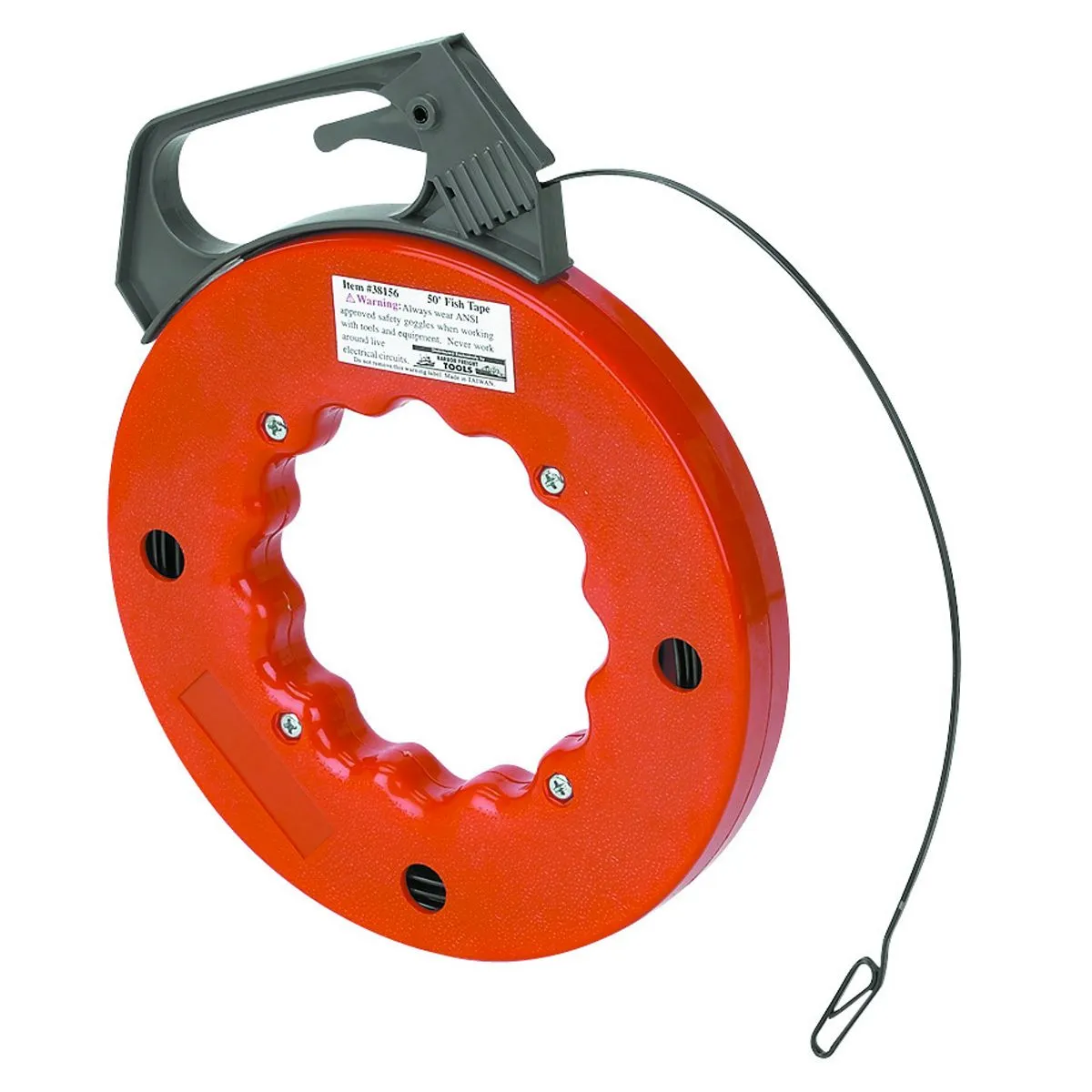 <p>A long, flexible steel or fiberglass tape stored in a reel, used to pull electrical wires through conduit and enclosed spaces.</p>