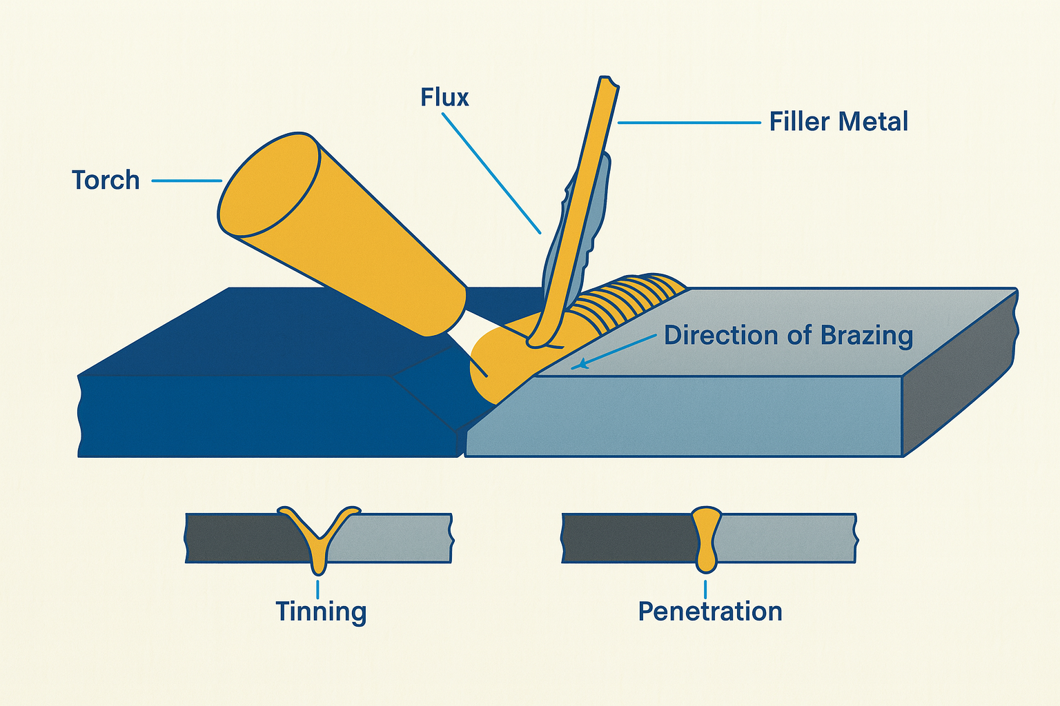 <p>What is brazing?</p>