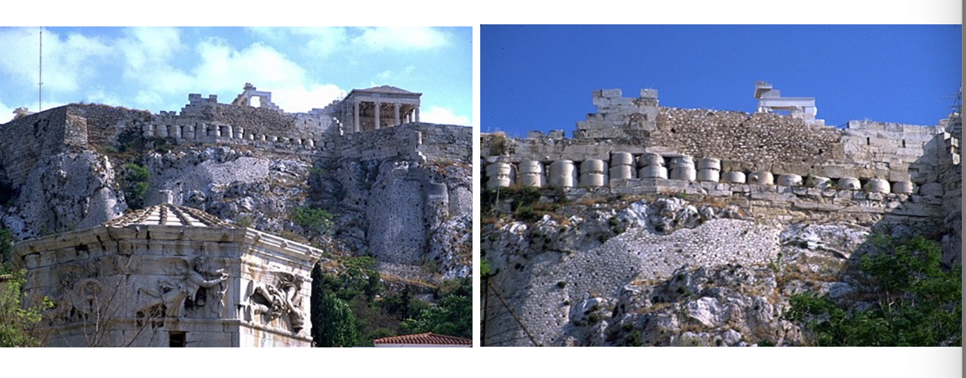 <p><span>Column drums, unfinished Older Parthenon</span></p>