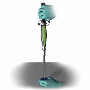 <p>Impacts the liner (a liner impactor head attaches); Gupta also seats the cup with it.</p>