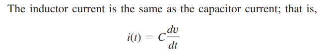 <p>When solving for the voltage function’s coefficients, we must utilize three forms of information:</p><p></p><ol><li><p>V(0) </p><ol><li><p>The initial capacitor voltage at steady-state</p></li></ol></li><li><p>I(0) </p><ol><li><p>The initial current through the inductor at steady-state</p></li></ol></li><li><p>The Differential Term</p><ol><li><p>This time, however, we utilize the fact that i(t) = C(dv/dt); more specifically, we utilize the fact that i(0) = C(dv(0)/dt). No longer do we use the same auxiliary equation. </p></li></ol></li></ol><p></p>