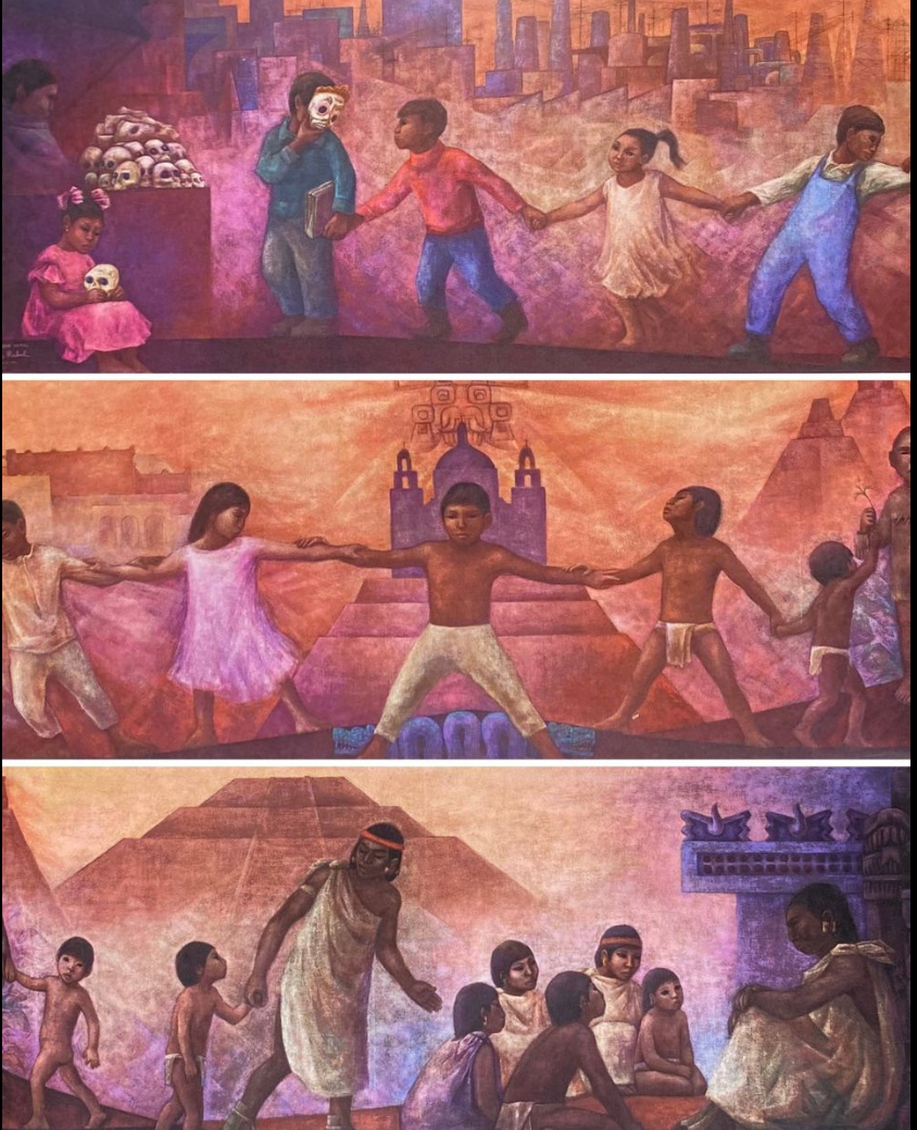 <p>Circles of Time is a masterpiece of the Mexican Mural Renaissance that elevated the role of women in public art while honoring Maya philosophy.</p>