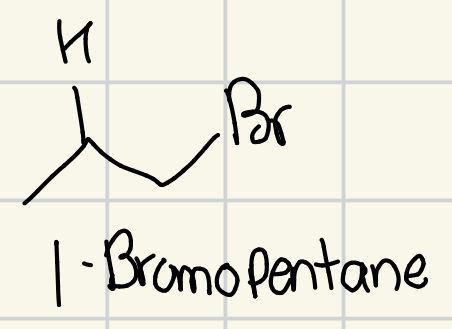 <p>Br bonds to the less substituted C</p>