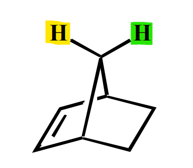 <p>Which hydrogen will be at higher/lower ppm and why?</p>