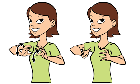 <p><span style="font-size: medium;"><span>The sign for "basketball" is done with curved-3-hands. Some people do the "basketball" sign with "5" handshapes. But the "3" handshape version is more popular amongst native Deaf adults.</span></span><br><span style="font-size: medium;"><span>Make two quick throwing movements.</span></span></p>