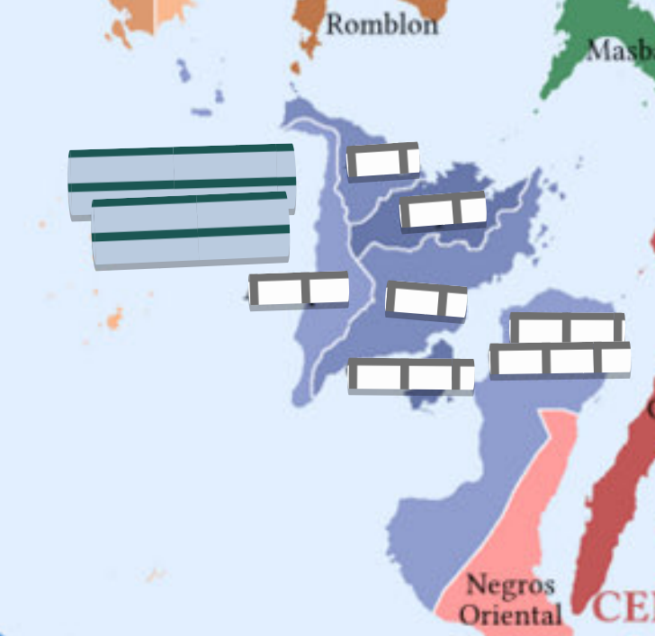 <p>Region <br>Provinces</p>
