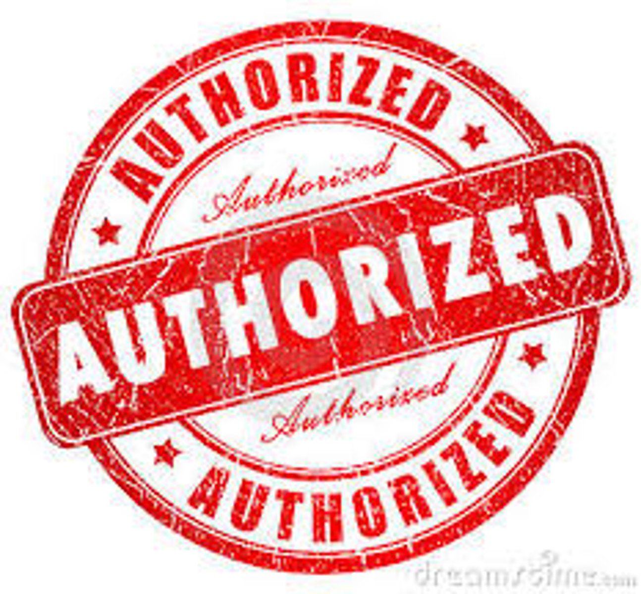 <p>To be permitted/ authorized to...</p>