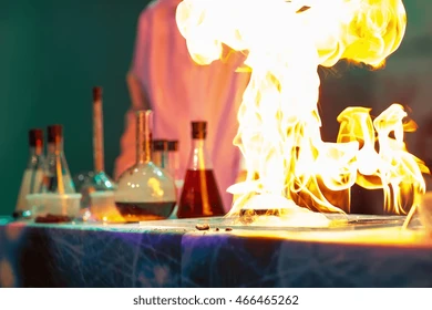 <p>Fire in Lab</p>