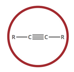 <p>A hydrocarbon containing at least one carbon-carbon triple bond (C≡C)</p>