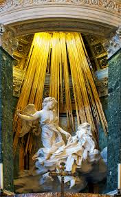 <p>Gianlorenzo Bernini, <em>Ecstasy of St. Teresa</em> (Rome</p>