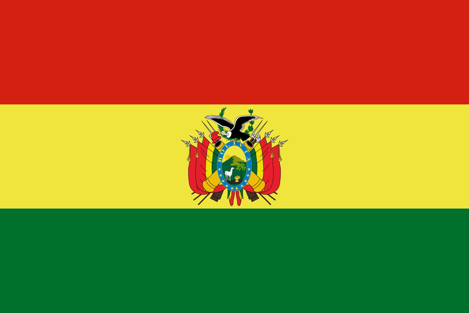 <p>One of the South American countries listed in alphabetical order.</p>