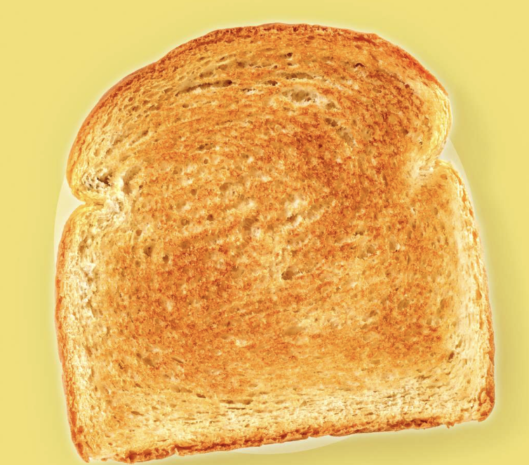 <p>el pan (tostado) </p>