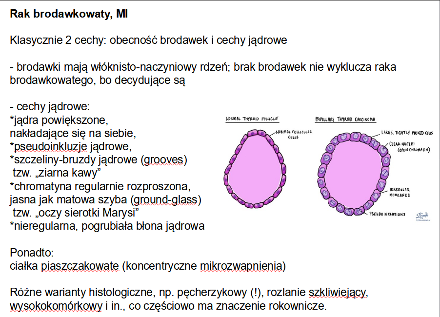 <p>e. Obecność złogów amyloidu.</p><p></p><p>d - czy tam Marysi, nie ważne </p>