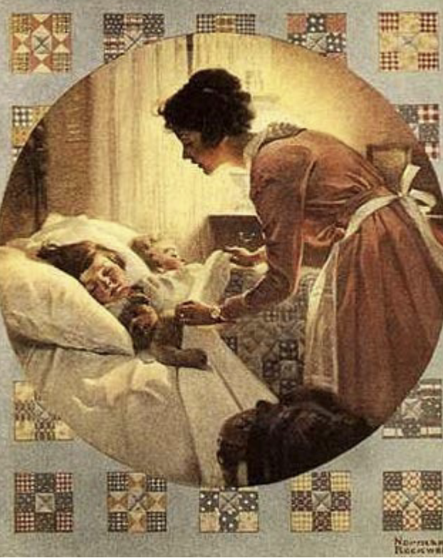 <ul><li><p>only exception to the rule of men being center stage is when emotional bonding w/in the family is involved, where the mother takes the main role as a nurturer </p></li><li><p>^^^in this sort of scene, the “emotionally controlled” father takes a backseat role while his wife assumes her motherly role</p></li><li><p>^^^Nurturing mother —> another 1960’s conception in American society </p></li></ul><p></p>