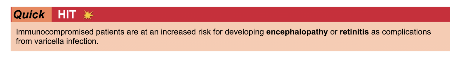 <p>encephalopathy </p><p>retinitis </p>