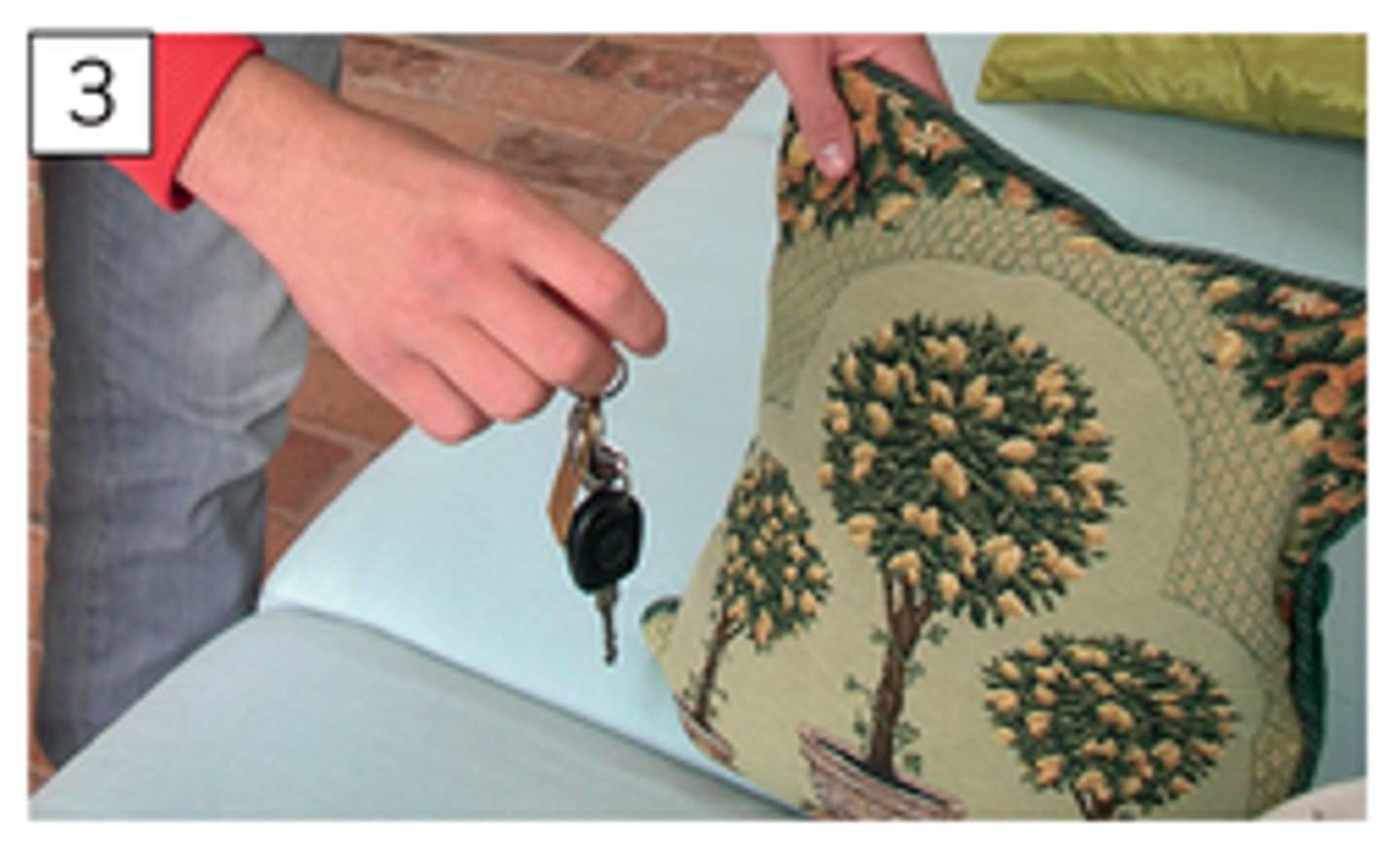 <p>to discover where your keys are</p>