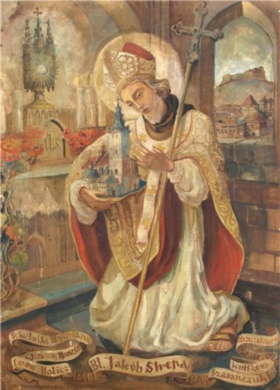 <p>bł. Jakub Strzemię</p>