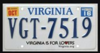 <p>Virginia, 1</p>