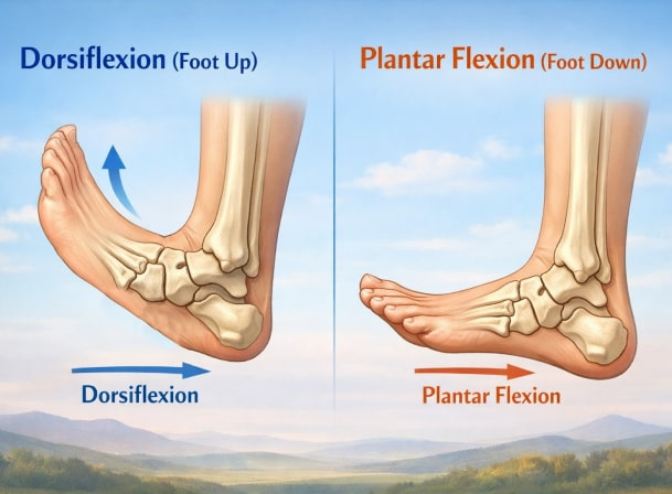 <p>Anterior leg (leg → ankle):</p>