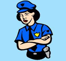 <p>An officer from England = English officer (female)</p>