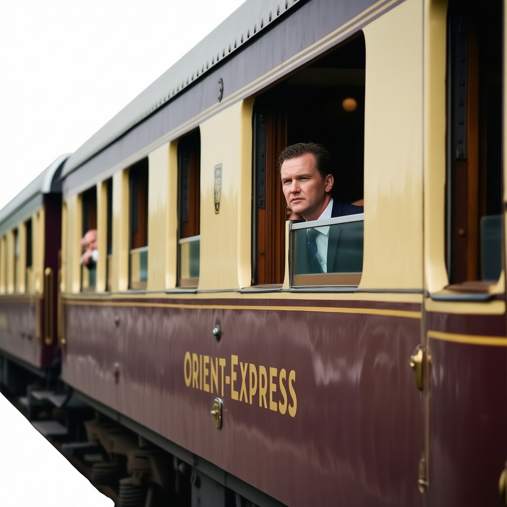 <p><strong><mark data-color="green" style="background-color: green; color: inherit;">"The Orient Express"</mark> /ˈɔːriənt ɪkˈsprɛs/</strong></p><p><strong>DEUTSCH: </strong></p><p>der Orient-Express</p>