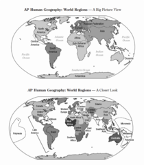 <p>The process geographers use to divide and categorize the world or space into smaller areas of analysis. Example: Dividing the United States into the West, Midwest, South, and Northeast for easier study.</p>