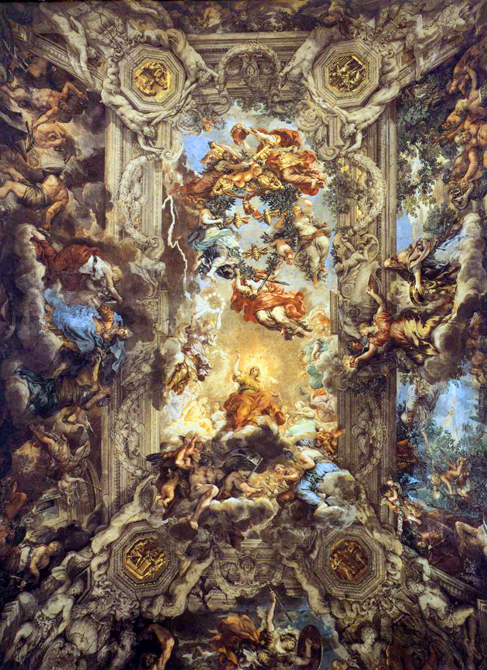 <p>Triumph of Divine Providence/Glorifcation of Urban VIII</p>