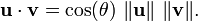 <p>* Remember inverse cosine when plugging into the calculator</p>