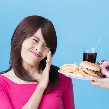 <p>(<em>verb</em>) to stay away from a person or place</p><p>“No, thank you. I’m trying to _______ junk food.”</p>