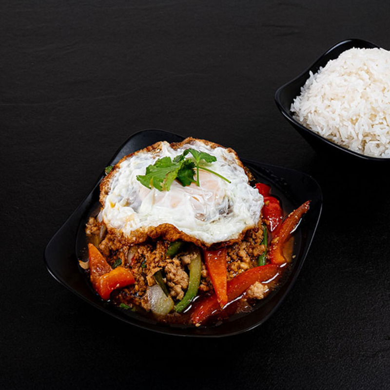 <p>Haché de viande grillé (poulet et porc-muu aussi)</p>