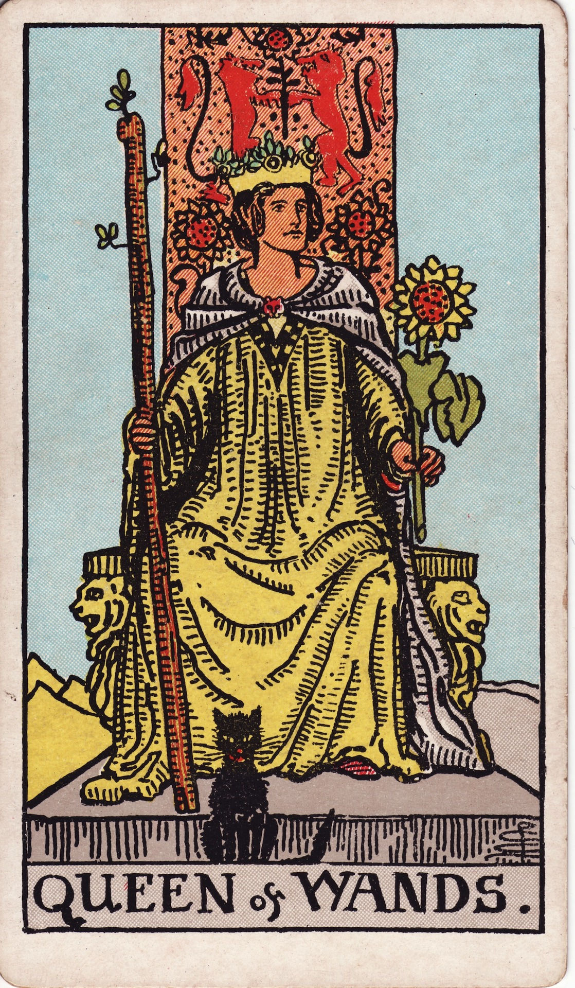 <p>Queen of Wands</p>