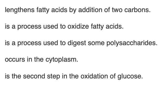<p><span style="line-height: normal;">β</span><span>-oxidation</span></p>