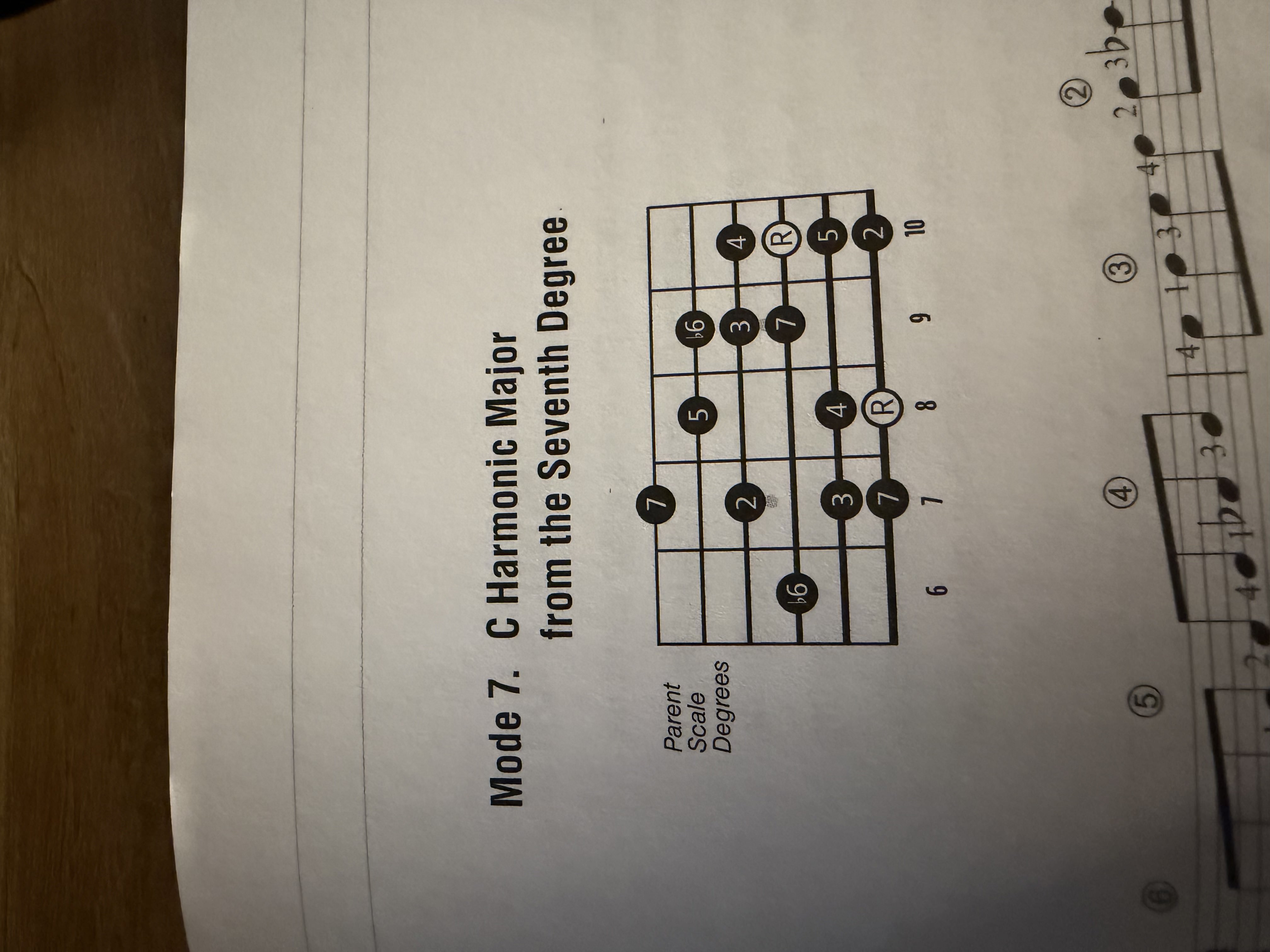 <p>Harmonic Major 6th Degree</p>