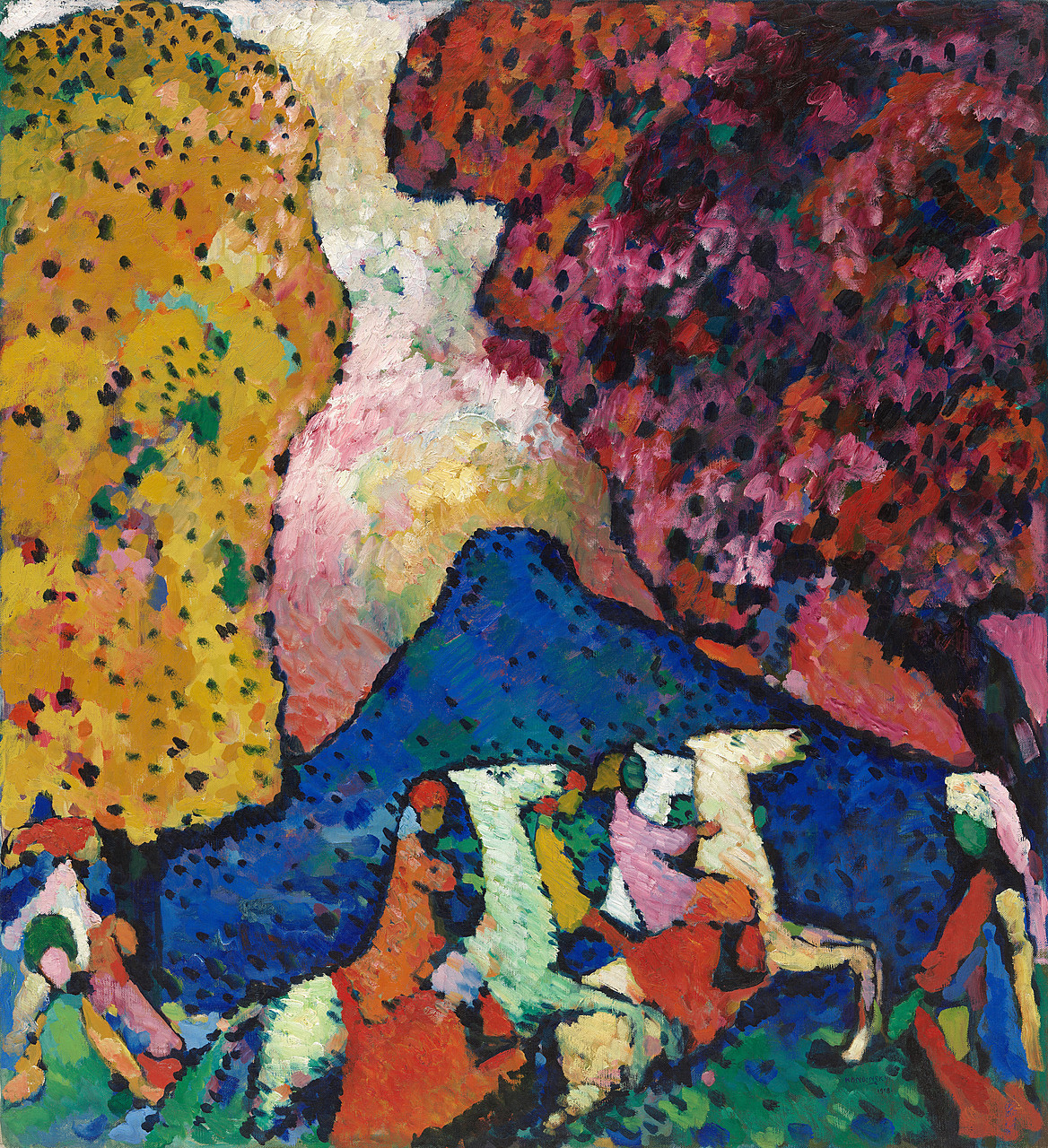 <p>Wassily Kandinsky, Der Blaue Reiter, 1905-1913</p>