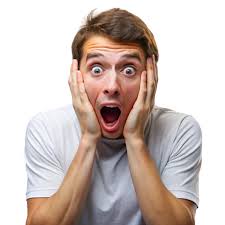 <p>Fearful(adj.)</p><p>Frightened or worried about something</p>