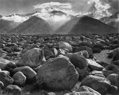 <p>Which photographic characteristic is MOST associated with the work of Ansel Adams?</p>