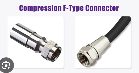 <p>Standard for cable television and satellite connections, and can be used for cable internet connections with coaxial cables</p><p>Uses a screw on connector</p>