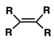 <p>how is this alkene substituted?</p>