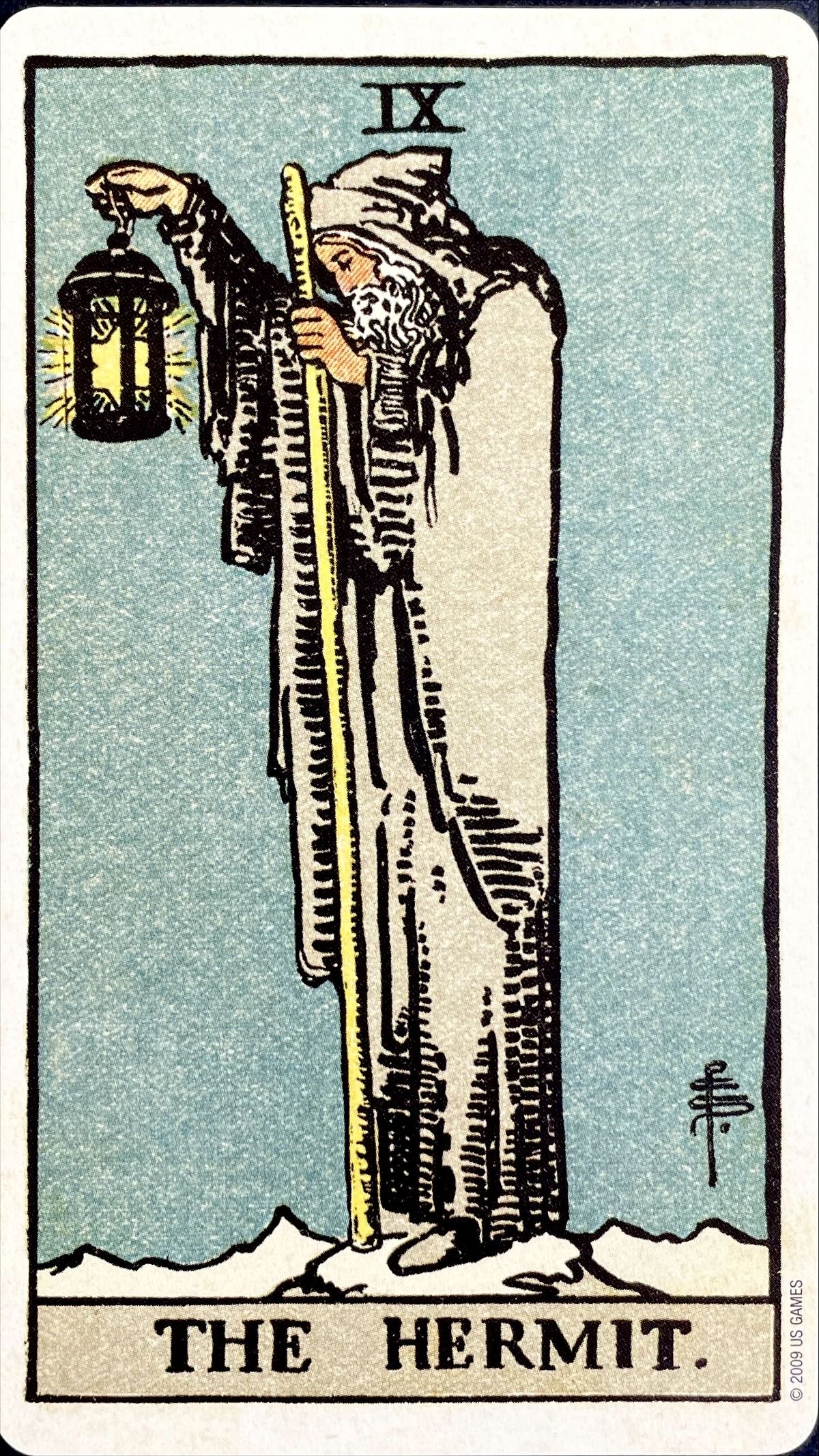 <ol start="9"><li><p>THE HERMIT</p></li></ol><p></p>