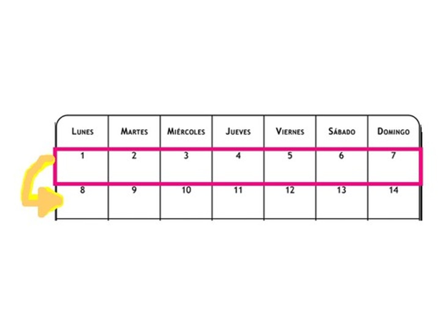 <p>next week</p>
