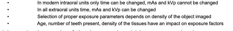 <p>-Correct bite (patients should bite on bite block).</p><p>-Proper receptor placement.</p><p>-Proper placement of x-ray source.</p><p>-Proper patient positioning.</p><p>-Clear instructions to patients prior to x-ray.</p><p>-Proper technique: image</p><p>-Remove metal objects in path of beam.</p><p>-Lead apron/thyroid collar use.</p><p>-Infection control.</p>