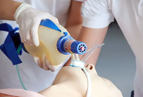<ul><li><p>A tube (polyvinyl chloride) <strong><em><u>placed through the mouth or nose into the trachea.</u></em></strong></p></li><li><p>to help a patient breathe.</p></li></ul><p></p>