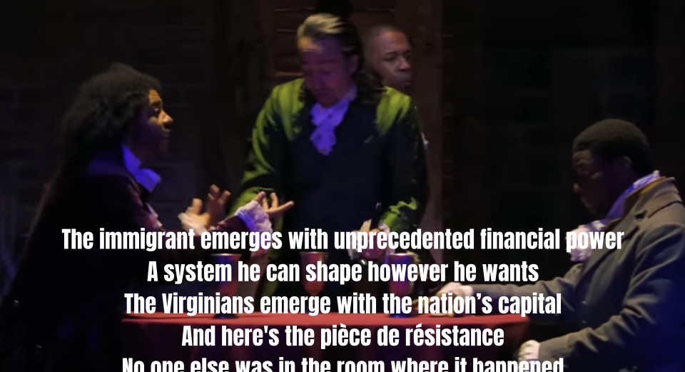 <p>Jefferson-Hamilton Bargain (Compromise of 1790)</p>