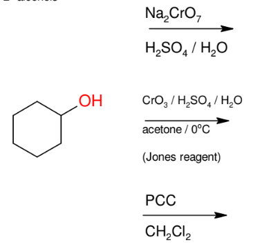 <p>Oxidation of alcohols 2° alcohols into ketones</p>