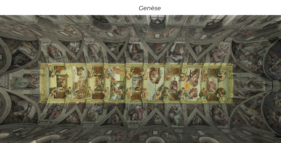 <p>Michel -Ange voûte 1508 -1512 Fresque, Vatican, Chapelle Sixtine - Haute Ren</p>