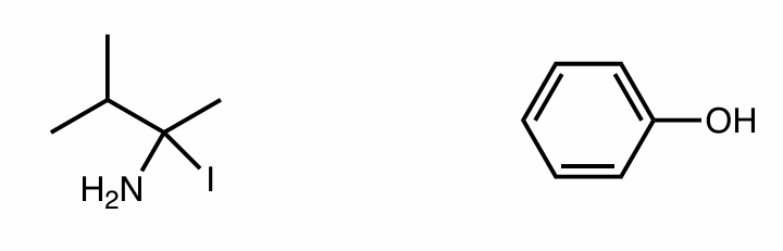 <ol><li><p>Is this chiral or achiral?</p></li><li><p>If chiral, label chiral center with *</p></li></ol><p></p>