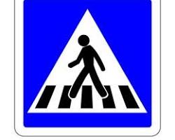<p>L'endroit sur la rue où les piétons marchent pour traverser</p>