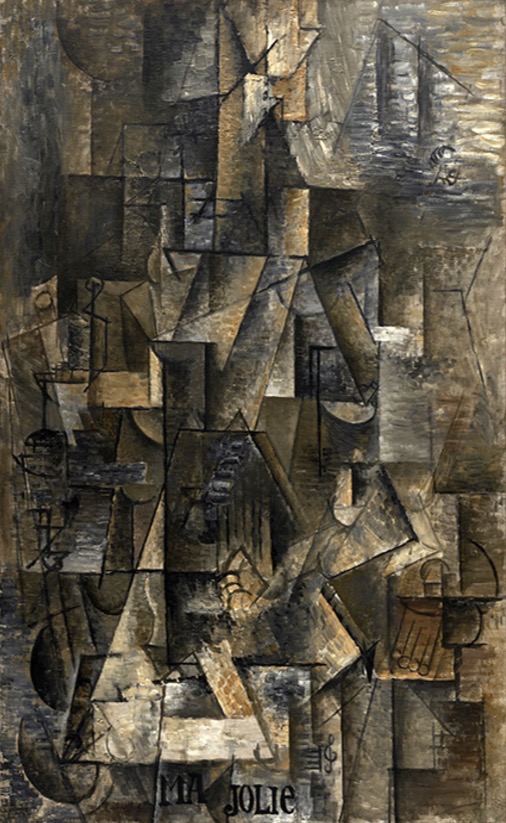 <p>Picasso, Ma Jolie, 1911</p>